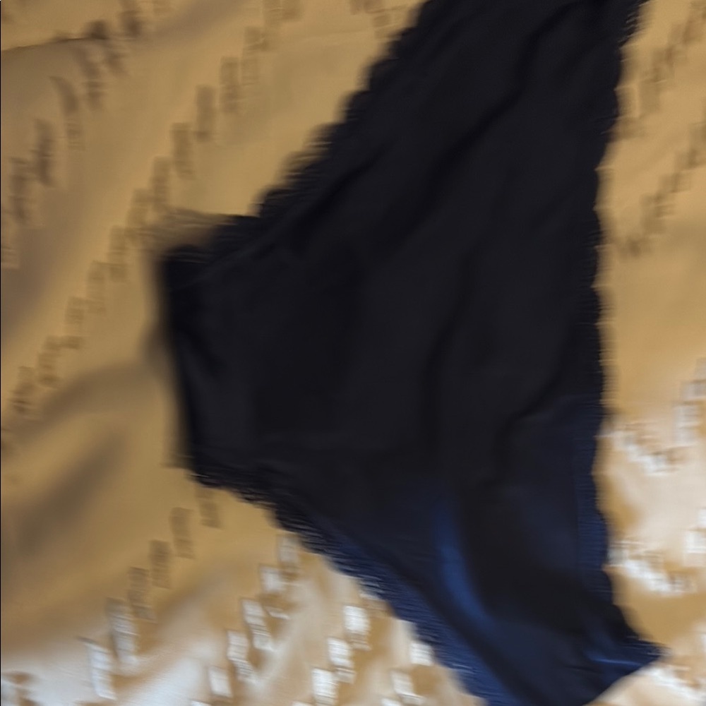 Lace Trim Black Panties - Picture 3 of 5